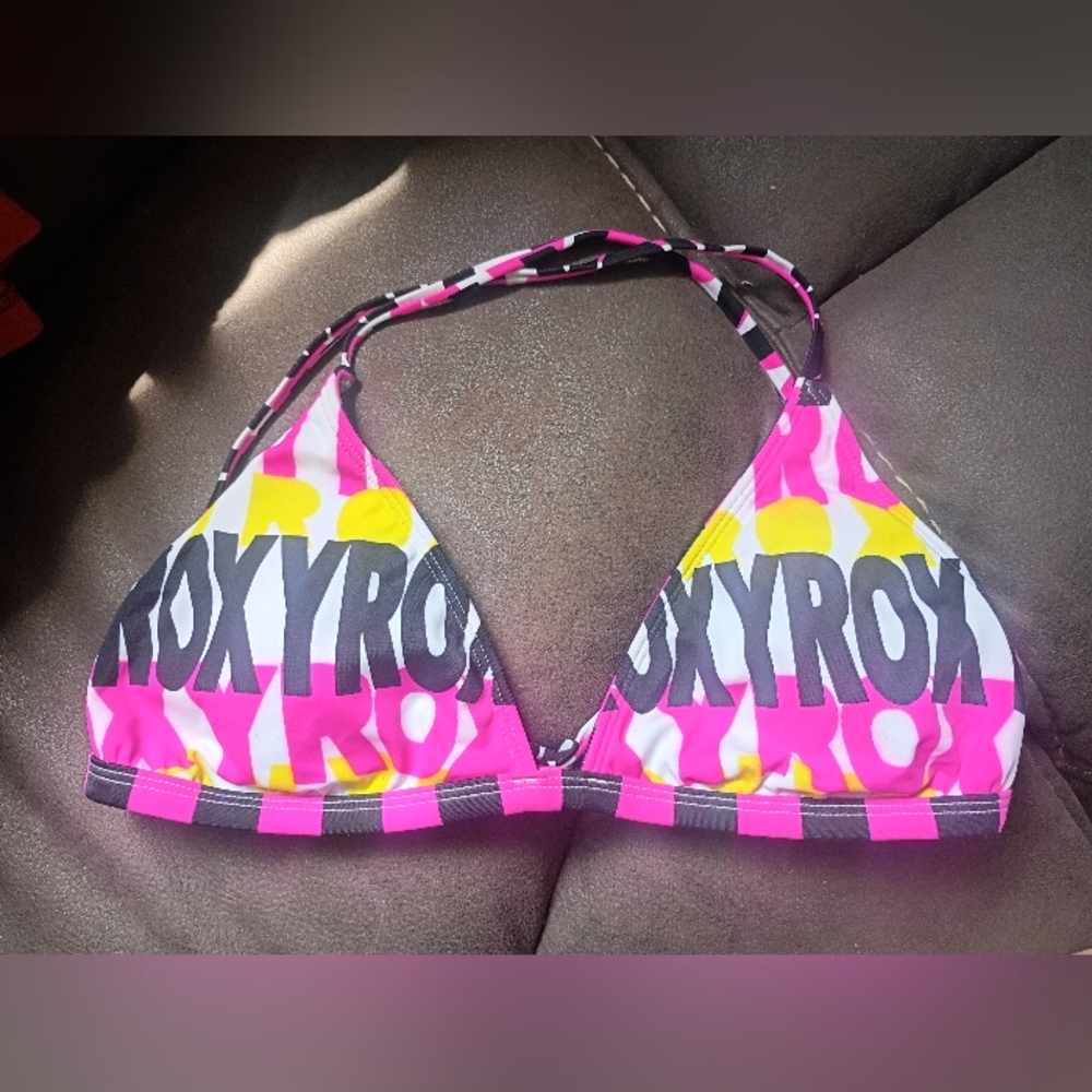 Reversible Roxy Bikini Swim Top - image 3